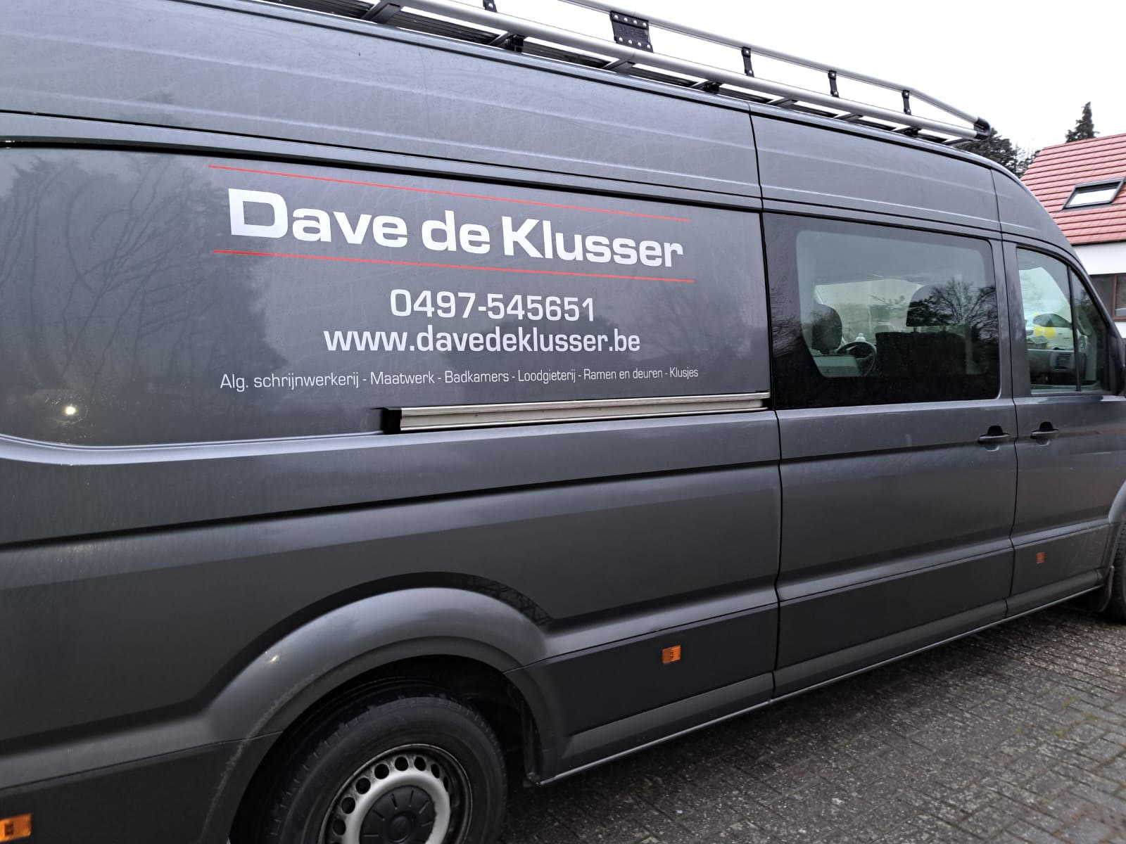 Bestelwagen Dave De Klusser
